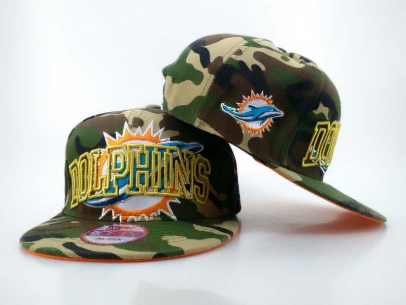 NFL Miami Dolphins NE Snapback Hat #45